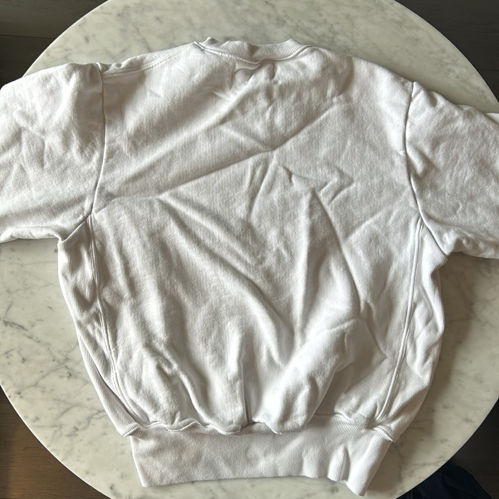 Soulcycle white “Bryant Park” sweatshirt size small. - Picture 5 of 5